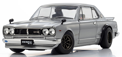 ☆予約品☆ 京商 1/18 日産 スカイライン 2000 GT-R (KPGC10) シルバー