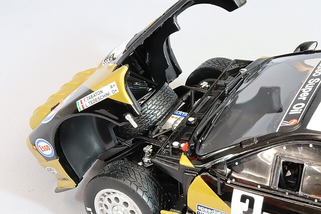 京商 1/18 ランチア ラリー 037 1985 タルガフローリオ ラリー 2位 #3  