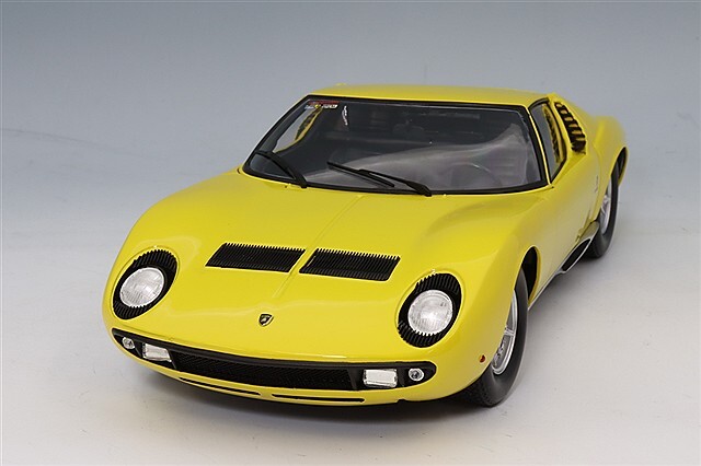 京商 1/18 ランボルギーニ ミウラ P400 イエロー