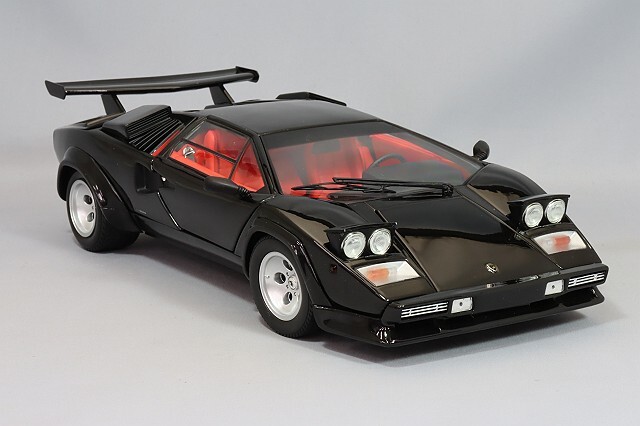 京商 1/18 ランボルギーニ カウンタック LP5000 QV ブラック
