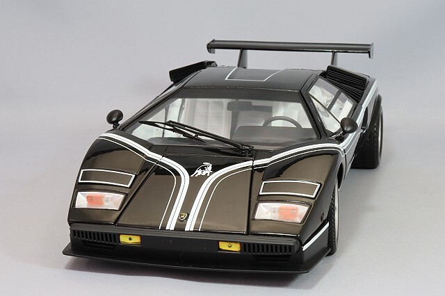 京商 1/18 ランボルギーニ カウンタック LP500R ブラック 