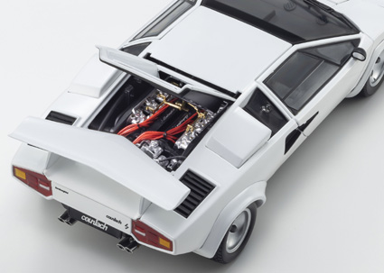 kyosho 1/18 カウンタック LP400 Roof Wing ホワイト