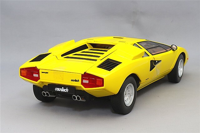 ランボルギーニカウンタックLP400 京商ミニカー 1:18  イエロー 京商オリジナル 1/18 ランボルギーニ カウンタック LP400
