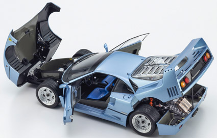へ*可様 京商 1/18  5シリーズ （ER） ブルー ☆予約品☆ 京商 1/18 フェラーリ F40 ライトブルーメタリック