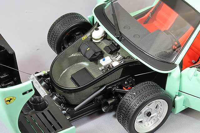 京商 1/18 フェラーリ F40 ミントグリーン