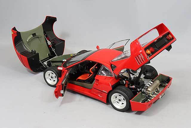 京商 1/18 フェラーリ F40 レッド 【再生産】