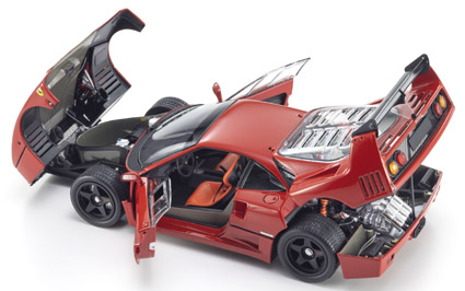 京商1/18フェラーリF40LMウィング【超希少 京商F40最終モデル新品】 ☆予約品☆ 京商 1/18 フェラーリ F40 ライトウェイト LM