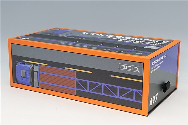 GCD 1/64 メルセデスベンツ アクトロス ギガスペース 6x2 セミ