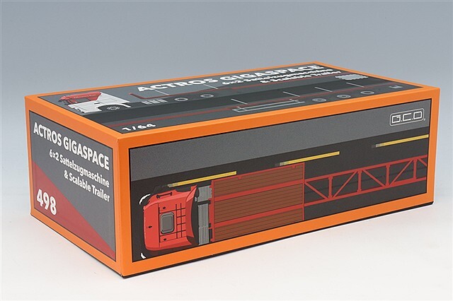 GCD 1/64 メルセデスベンツ アクトロス ギガスペース 6x2 セミ