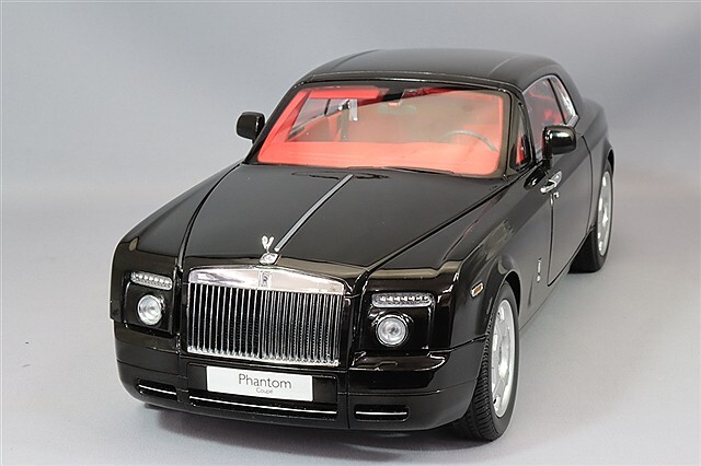 京商 1/18 ロールスロイス ファントム クーペ ダイヤモンドブラック 