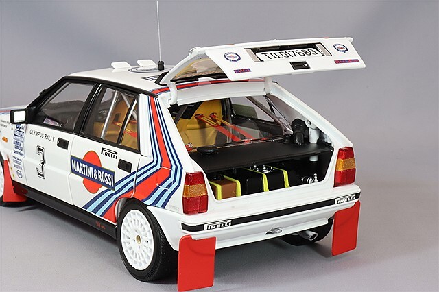 京商　ミニカー　ランチアデルタHF 4WD 1987年　箱付 京商 ミニカー | 京商オリジナル 1/18 ランチア デルタ HF 4WD 1000湖