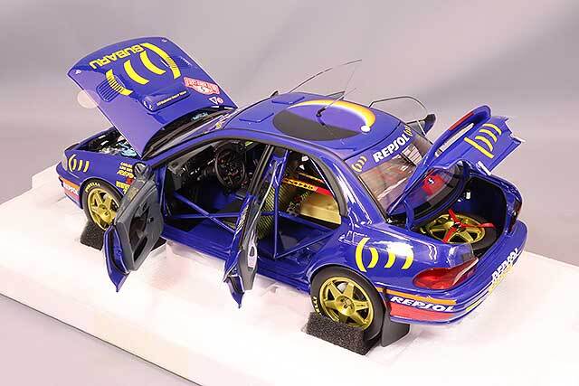 ハセガワ スバルインプレッサ1995モンテカルロラリーウィナー