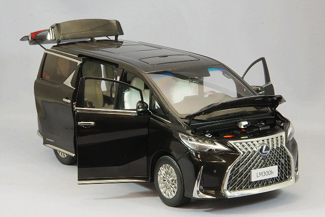 ☆ 京商 1/18 レクサス LM300h ブラック