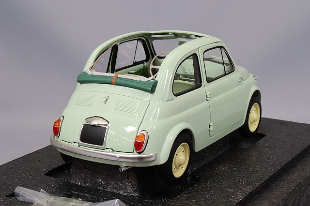 京商　FIAT500 イエロー　最終値下げしました‼️ MIRINです♪ Amazon | 京商(Kyosyo) Bburago 1/24 フィアット5OOF 1995