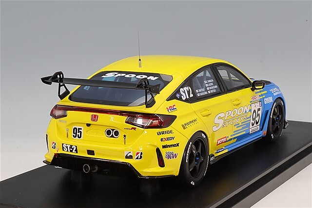 京商 samurai 1/18 ホンダ シビック (FL5) スプーン 2024 スーパー耐久