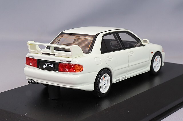 京商 1/43 三菱 ランサーエボリューション III ホワイト