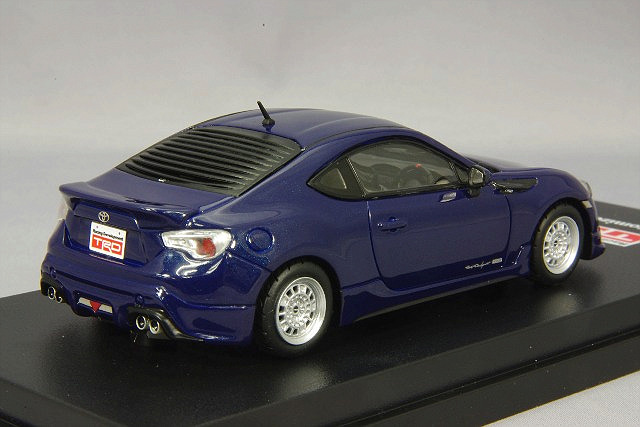 LA-X 1/43 トヨタ 86 TRD カスタマイズコンセプト ギャラクシーブルー  