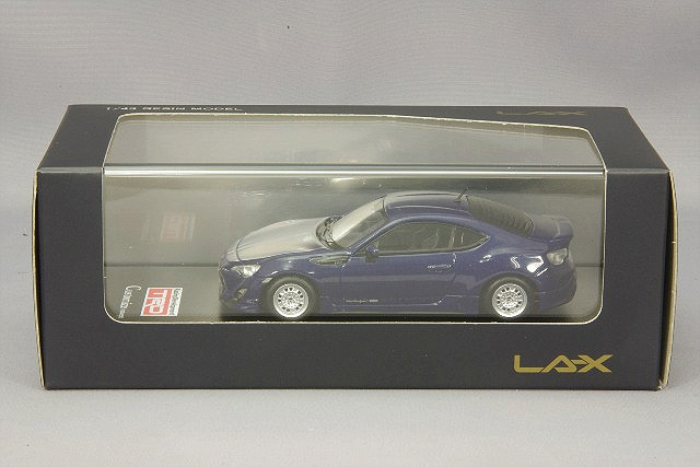 LA-X 1/43 トヨタ 86 TRD カスタマイズコンセプト ギャラクシーブルー  