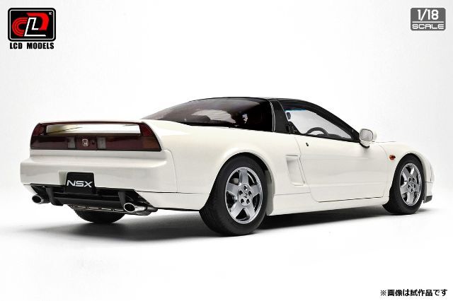 ☆予約品☆ LCDモデル 1/18 ホンダ NSX (NA1) ホワイト