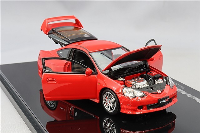 LCDモデル 1/43 ホンダ インテグラ タイプR (DC5) レッド
