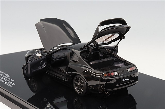 ミニカー　1/43 トヨタスープラ A80 1993(ブラック) [PM4307ABK] 1993 Toyota Supra Mk4 (A80) Black Diecast Model Car | Solido