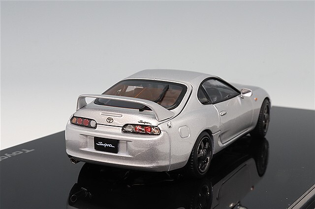 LCDモデル 1/43 トヨタ スープラ A80 シルバー