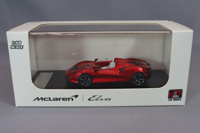 LCDモデル 1/64 マクラーレン エルバ レッド