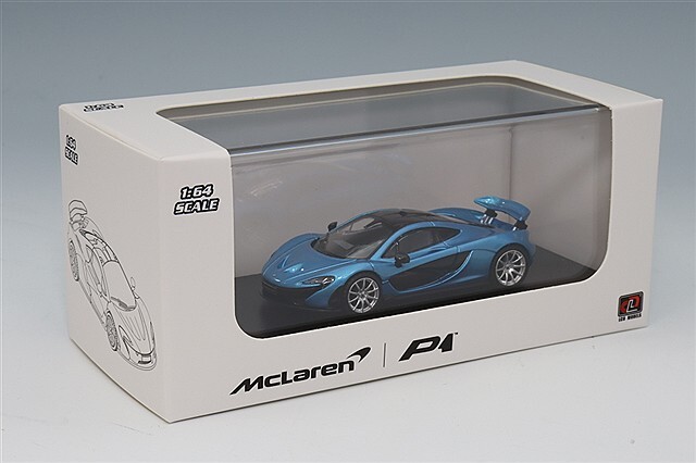 レジン製 1/64 マクラーレンP1 LCDモデル 1/64 マクラーレン P1 ホワイト