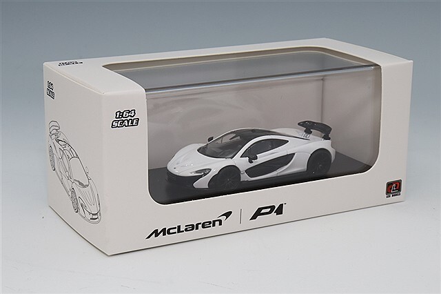 レジン製 1/64 マクラーレンP1 LCDモデル 1/64 マクラーレン P1 ホワイト