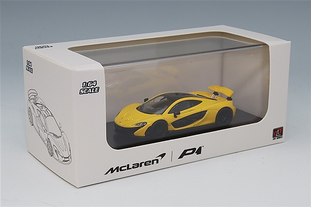 LCDモデル 1/64 マクラーレン P1 イエロー