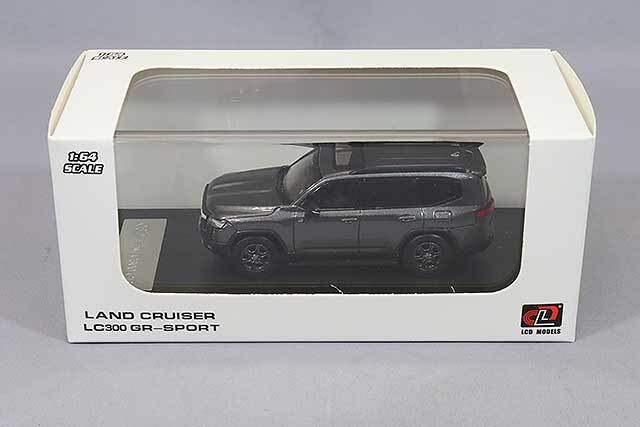 即購入可能　ディグレ LCDモデル 1/64 トヨタ ランドクルーザー LC300-ZX グレイ