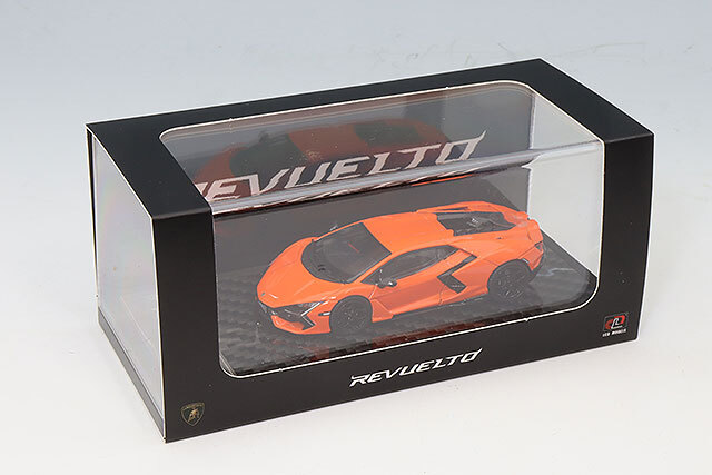 LCDモデル 1/64 ランボルギーニ レヴエルト オレンジ