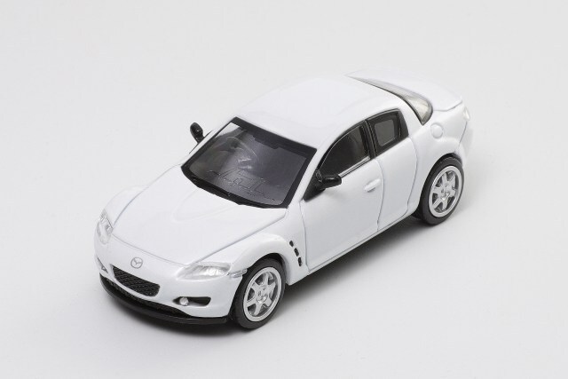 ダイキャストチーム 1/64 マツダ RX-8 右ハンドル ホワイト
