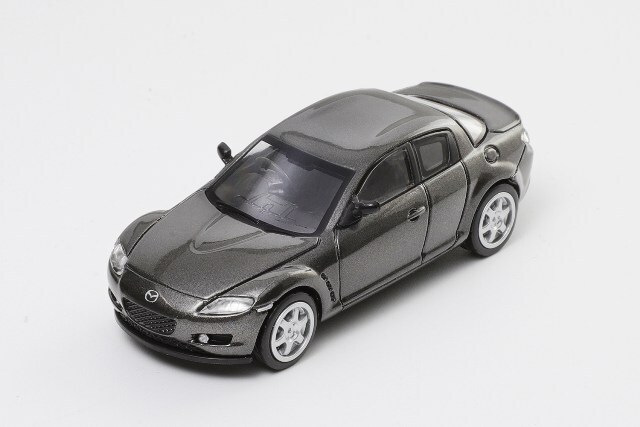 ダイキャストチーム 1/64 マツダ RX-8 右ハンドル グレー