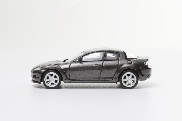 ダイキャストチーム 1/64 マツダ RX-8 右ハンドル グレー