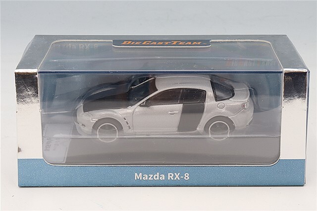 ダイキャストチーム 1/64 マツダ RX-8 右ハンドル シルバー