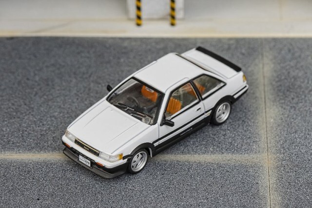 レビン Hi-Storyから1/43スケール「トヨタ カローラ レビン GT-Z（1987