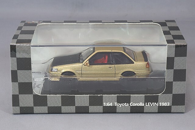 ダイキャストチーム 1/64 トヨタ カローラ レビン 右ハンドル