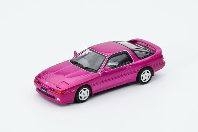 ダイキャストチーム 1/64 トヨタ スープラ A70 パープリッシュレッド