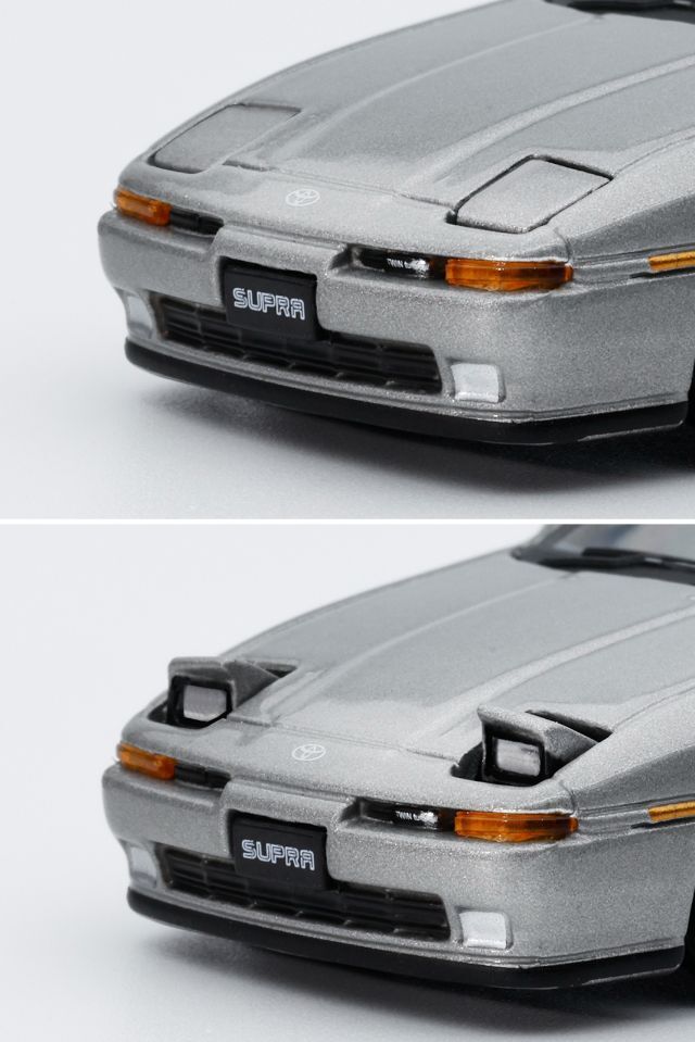 ダイキャストチーム 1/64 トヨタ スープラ A70 シルバーグレー