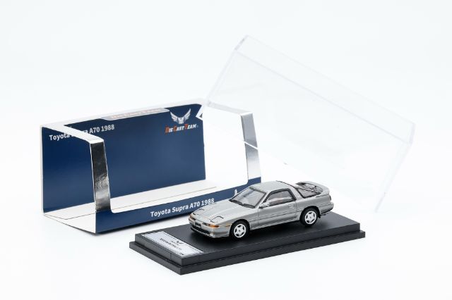 ダイキャストチーム 1/64 トヨタ スープラ A70 シルバーグレー
