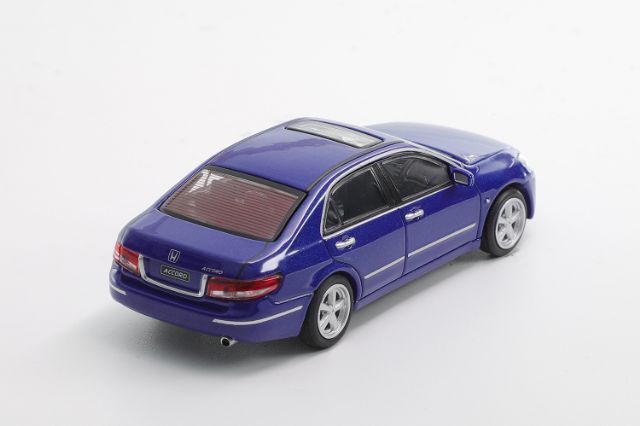 WCPD ダイキャスト ダイキャストチーム 1/64 ホンダ アコード 2003 左ハンドル ブルー