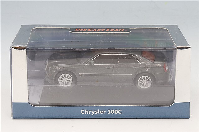 ダイキャストチーム 1/64 クライスラー 300C グレー (左ハンドル)