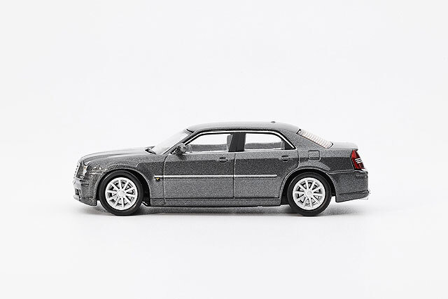 ダイキャストチーム 1/64 クライスラー 300C グレー (左ハンドル)