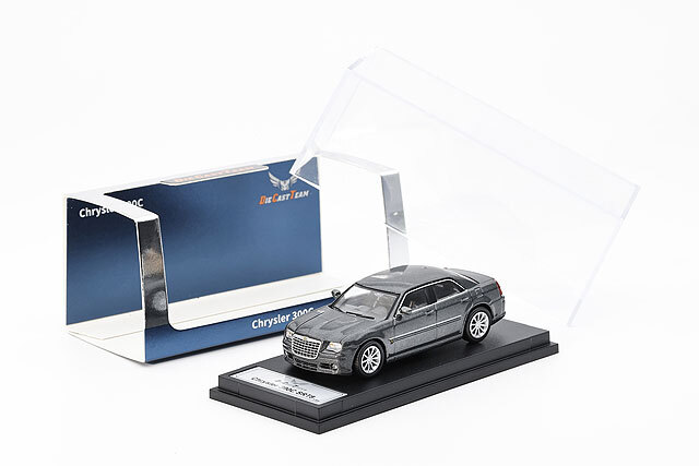 ダイキャストチーム 1/64 クライスラー 300C グレー (左ハンドル)