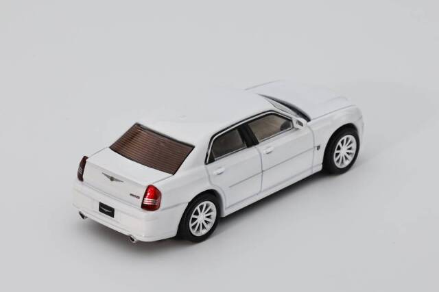 ダイキャストチーム 1/64 クライスラー 300C ホワイト (左ハンドル)