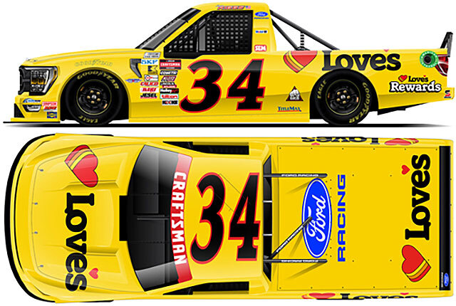 ☆予約品☆ ライオネルレーシング 1/64 LOVE'S 2026 フォード F-150