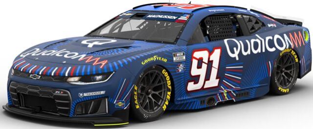 ☆予約品☆ ライオネルレーシング 1/64 シボレー カマロ ZL1 QUALCOMM