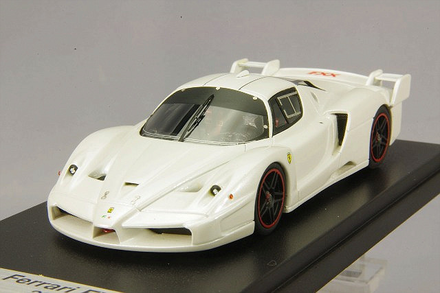 ルックスマート 1/43 フェラーリ FXX パールホワイト/ホワイトライン
