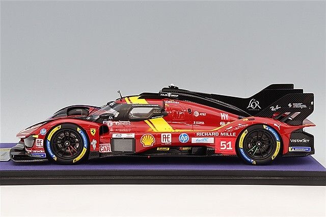 ルックスマート 1/18 フェラーリ 499P AFコルセ 2025 ルマン24H 3位